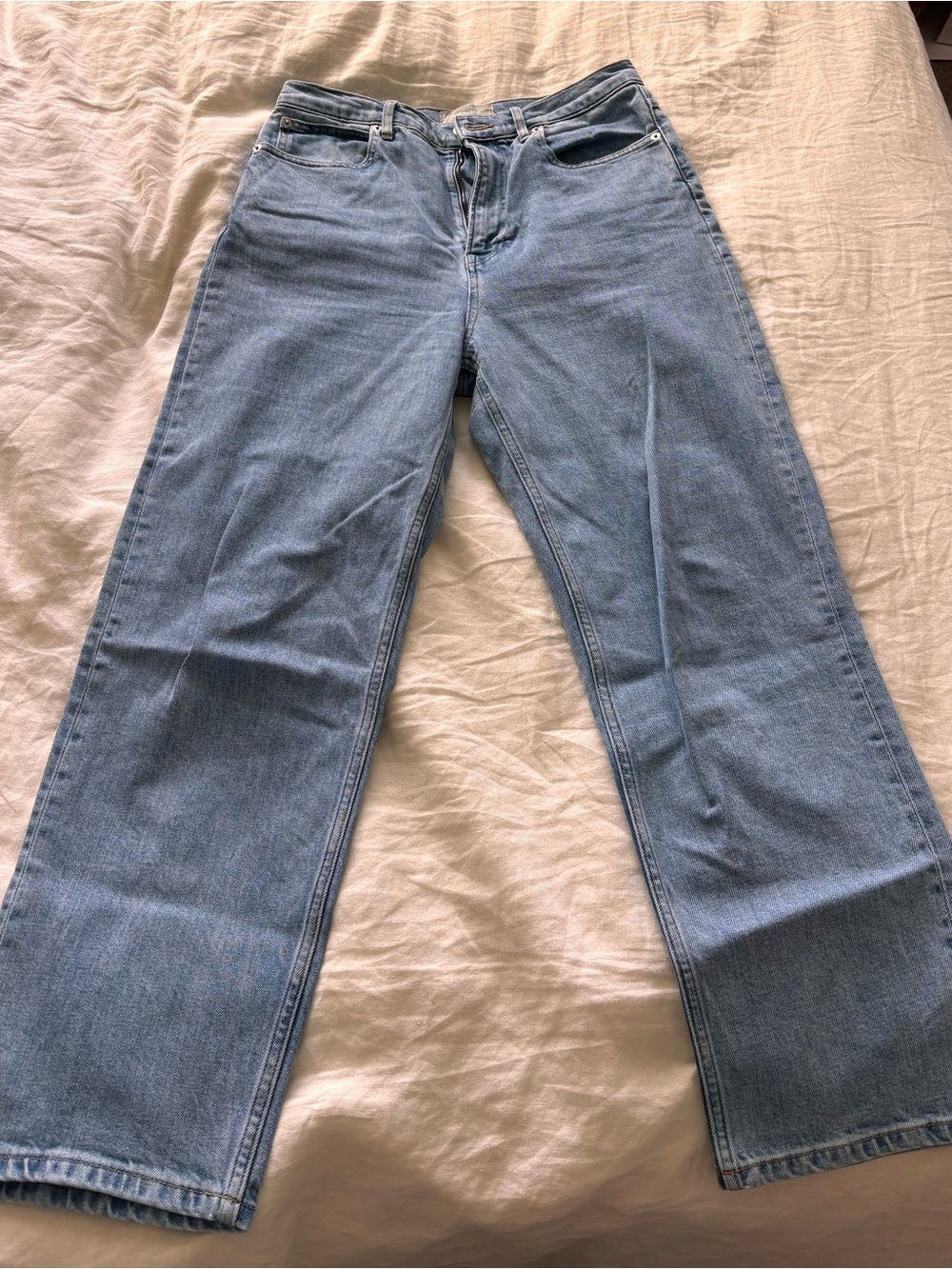 Everlane “The Way High” Jean, classic light blue